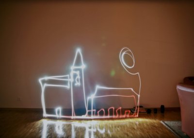 Dogma, Lightpainting Photography, 2007, 12 x 17 cm, Réf. 20070708